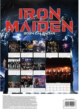 Iron Maiden 2024 Calendar