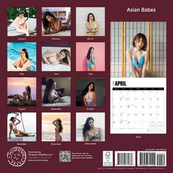 Asian Babes 2024 Calendar