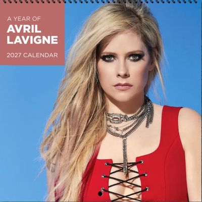 Avril Lavigne 2027 Wall Calendar