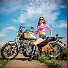 Biker Babes 2026 Calendar Image 4