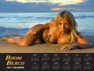 Bikini Beach 2027 Wall Calendar