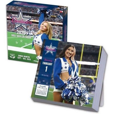 Dallas Cowboys Cheerleaders 2026 Desk Calendar