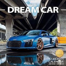 Dream Cars 2026 Calendar