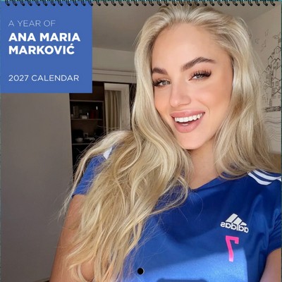 Ana Maria Marković 2027 Wall Calendar