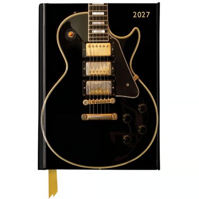 Black Gibson Guitar 2027 Pocket Planner