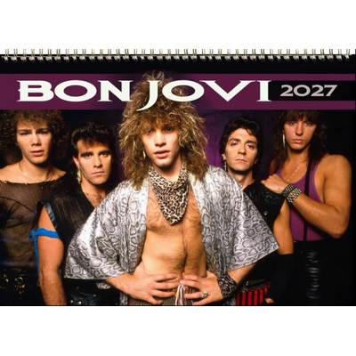 Bon Jovi 2027 Wall Calendar