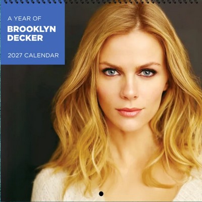 Brooklyn Decker 2027 Wall Calendar