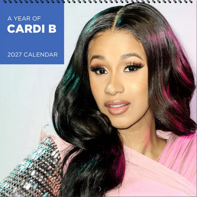Cardi B 2027 Wall Calendar