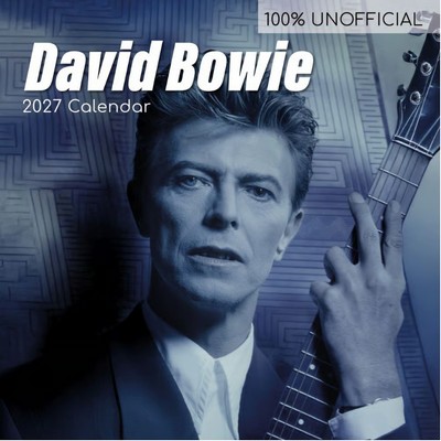 David Bowie 2027 Wall Calendar