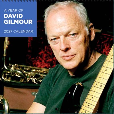 David Gilmour 2027 Wall Calendar