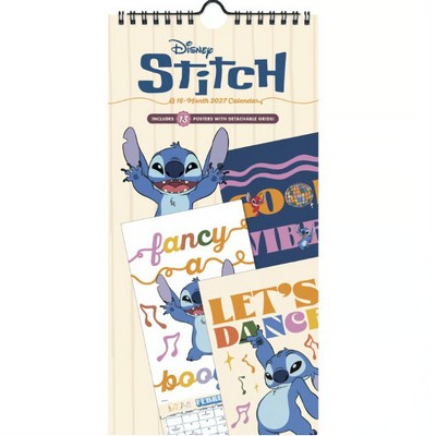 Disney Stitch 2027 Vertical Wall Calendar