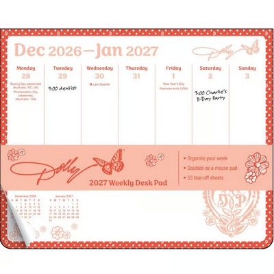 Dolly Parton 2027 Desk Pad