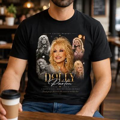 In Memory of Dolly Parton 1946-2026 Tshirt