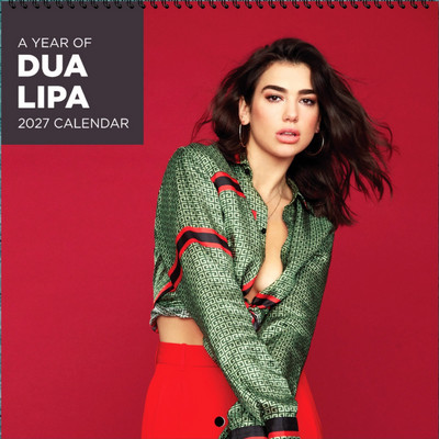 Dua Lipa 2027 Wall Calendar