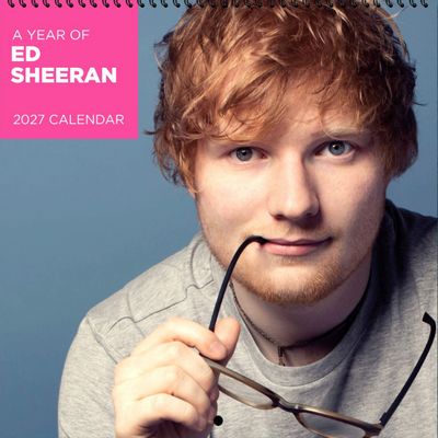 Ed Sheeran 2027 Wall Calendar