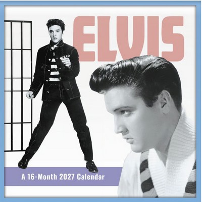 Elvis Presley 2027 Mini Wall Calendar