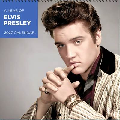 Elvis Presley 2027 Wall Calendar