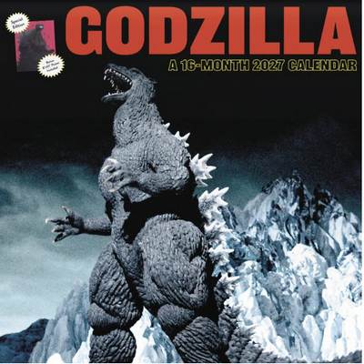 Godzilla Classic 2027 Wall Calendar