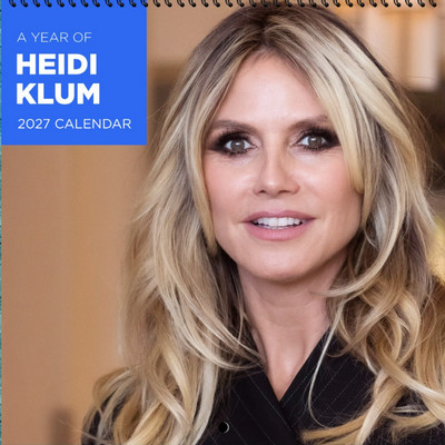 Heidi Klum 2027 Wall Calendar
