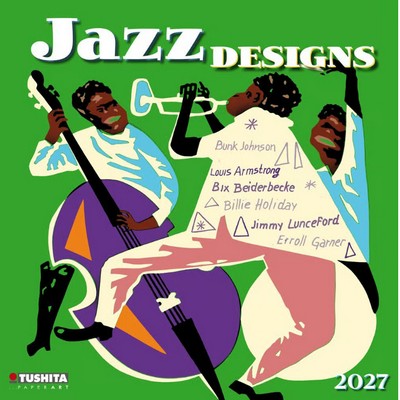 Jazz Designs 2027 Wall Calendar