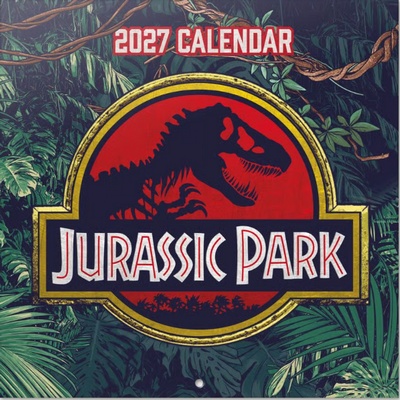 Jurassic Park 2027 Wall Calendar
