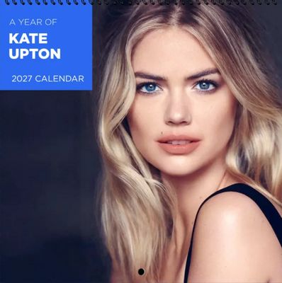 Kate Upton 2027 Wall Calendar