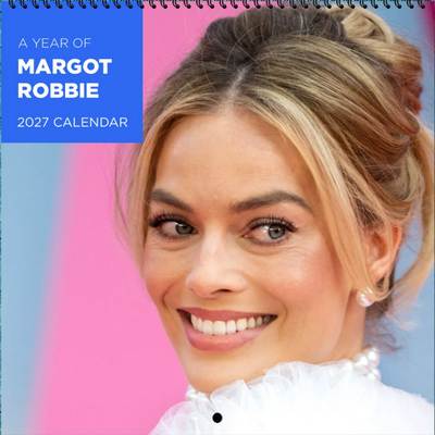 Margot Robbie 2027 Wall Calendar