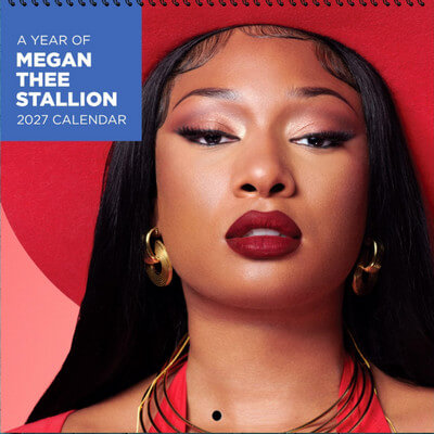 Megan Thee Stallion 2027 Wall Calendar