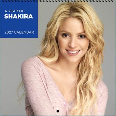 Shakira 2027 Wall Calendar