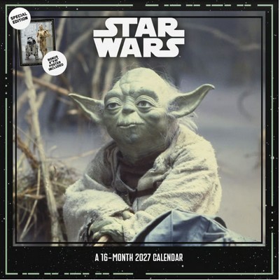 Star Wars Exclusive with Bonus Print 2027 Wall Calendar
