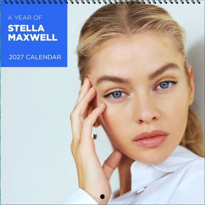 Stella Maxwell 2027 Wall Calendar