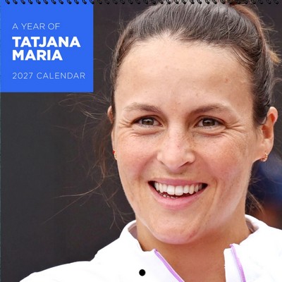 Tatjana Maria 2027 Wall Calendar