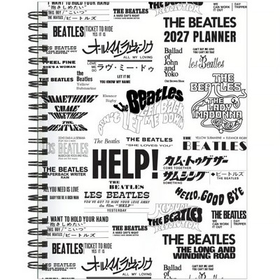 Beatles 2027 Medium Weekly Monthly Planner