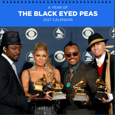 The Black Eyed Peas 2027 Wall Calendar