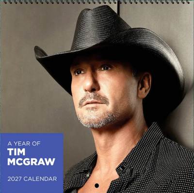 Tim McGraw 2027 Wall Calendar