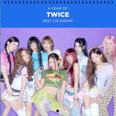 Twice 2027 Wall Calendar