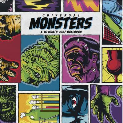 Universal Monsters 2027 Wall Calendar