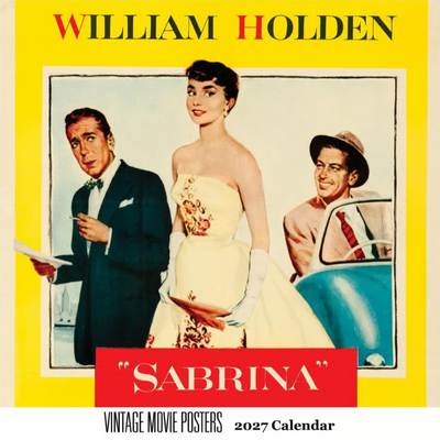 Vintage Movie 2027 Wall Calendar