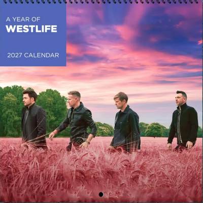 Westlife 2027 Wall Calendar