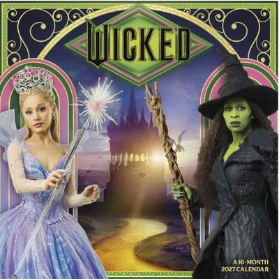 Wicked For Good 2027 Wall Calendar