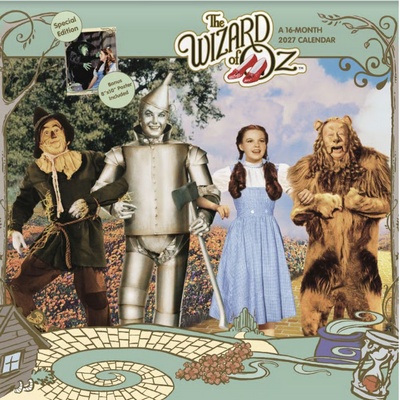 Wizard of Oz Exclusive With Bonus Print 2027 Wall Calendar