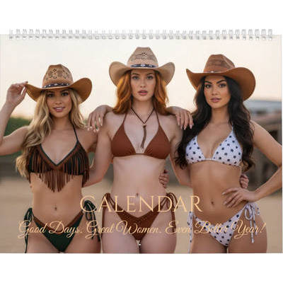 Farm Girls 2027 Wall Calendar