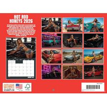 Hot Rod Honeys 2026 Calendar