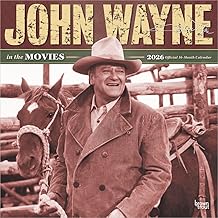 John Wayne in the Movies Official 2026 Wall Calendar