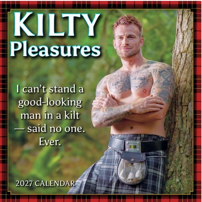 Kilty Pleasures 2027 Mini Wall Calendar