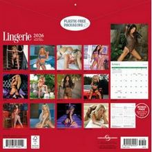 Lingerie 2026 Calendar