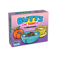 Butts on Things 2027 Desk Calendar