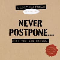 Anti-Affirmations and Sarcasm 2027 Mini Wall Calendar