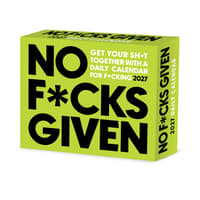 No F*cks Given 2027 Desk Calendar