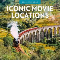 Iconic Movie Locations 2026 Wall Calendar